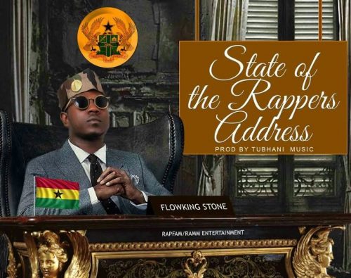 Flowking Stone stare of the rappers address