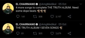 Medikal Re-Announces Release Date For "The Truth" Album