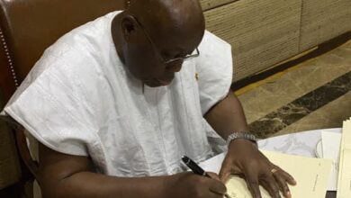 Akufo-Addo signs E-levy Bill into law