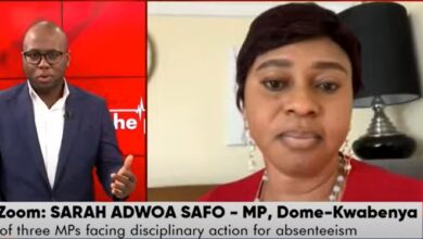 Adwoa Safo speaks on family, NPP, absence from Parliament