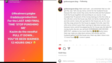 First Wife Of Mercy Aigbe's Husband Issues Strong Warning To Couple