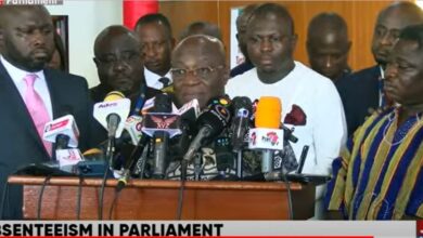 Majority Caucus in Parliament to challenge Bagbin’s ruling on Adwoa Safo