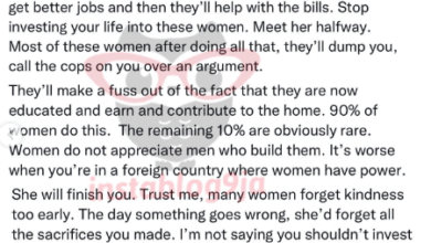 Solomon Buchi Shares Powerful Advice With Men Who Treat Their Wives Better