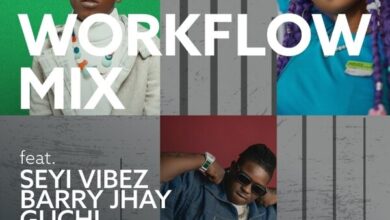Download Workflow Mix ft Seyi Vibez, Barry Jhay and Guchi