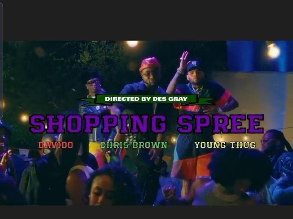Davido Chris Brown, Young Thug Shopping Spree LYRICS